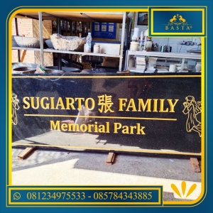 Papan Nama Granit