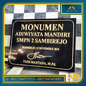 Nameboard Granit