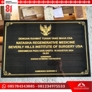 Prasasti Peresmian Granit
