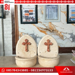 Tempat Air Suci Marmer