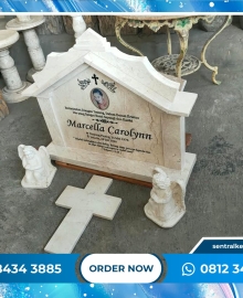 Nisan Marmer Kristen Model Rumah